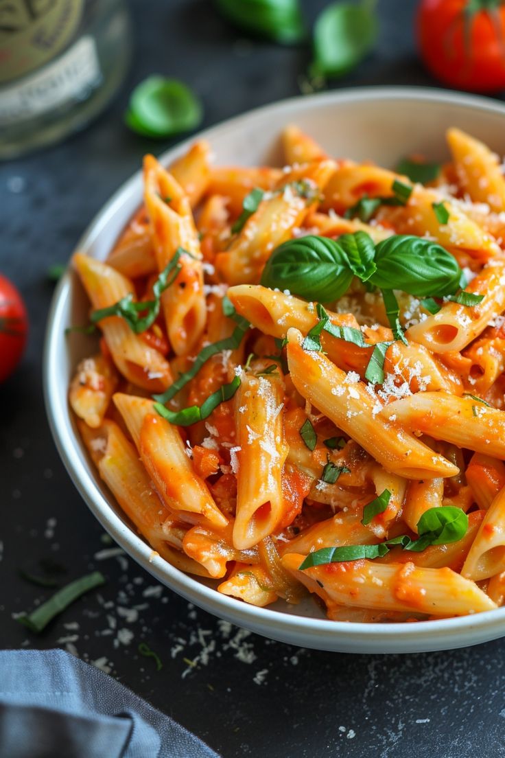 Ingredients for Penne alla Vodka